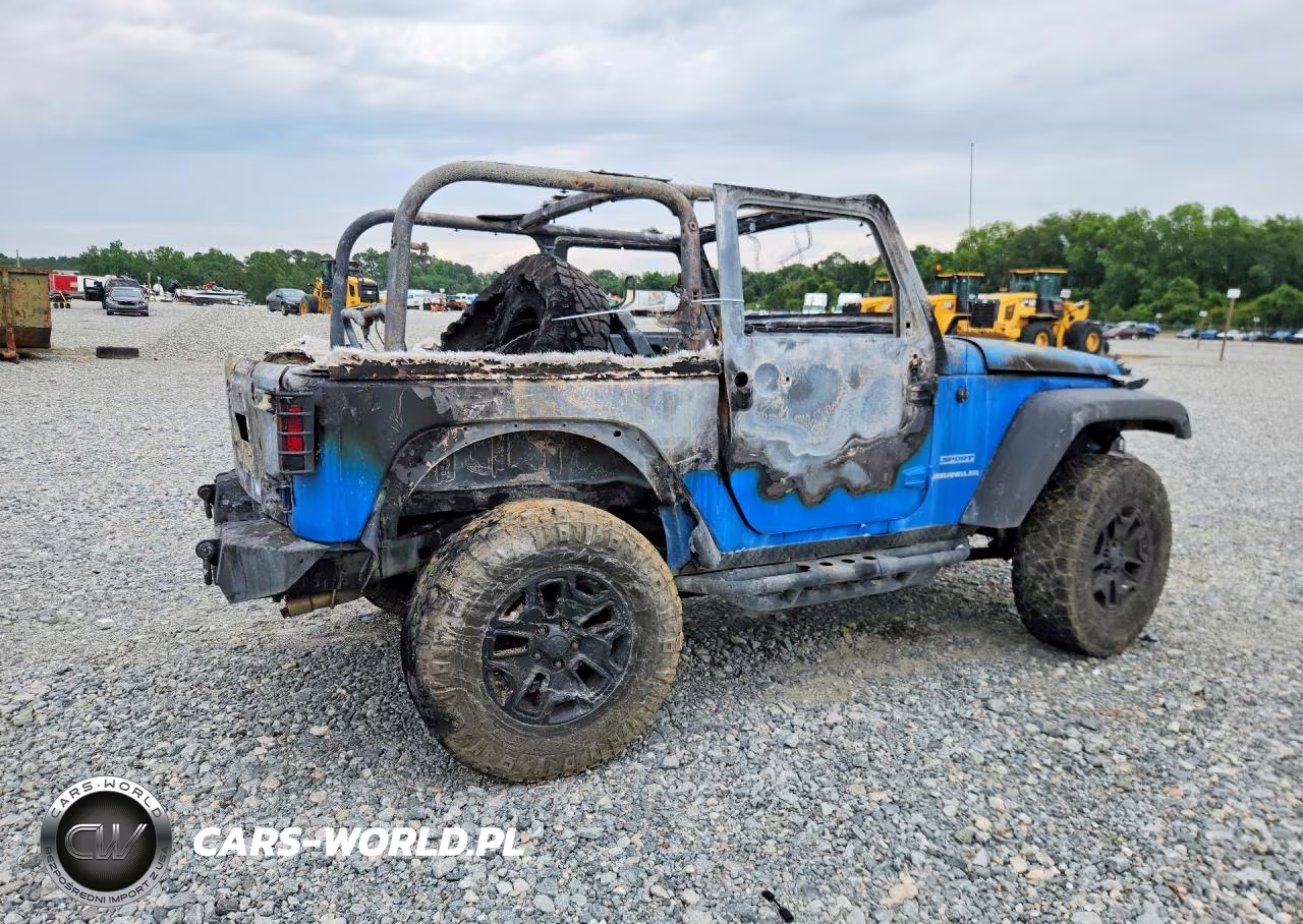 2012 Jeep Wrangler Sport VIN:1C4AJWAG0CL153786 - 3