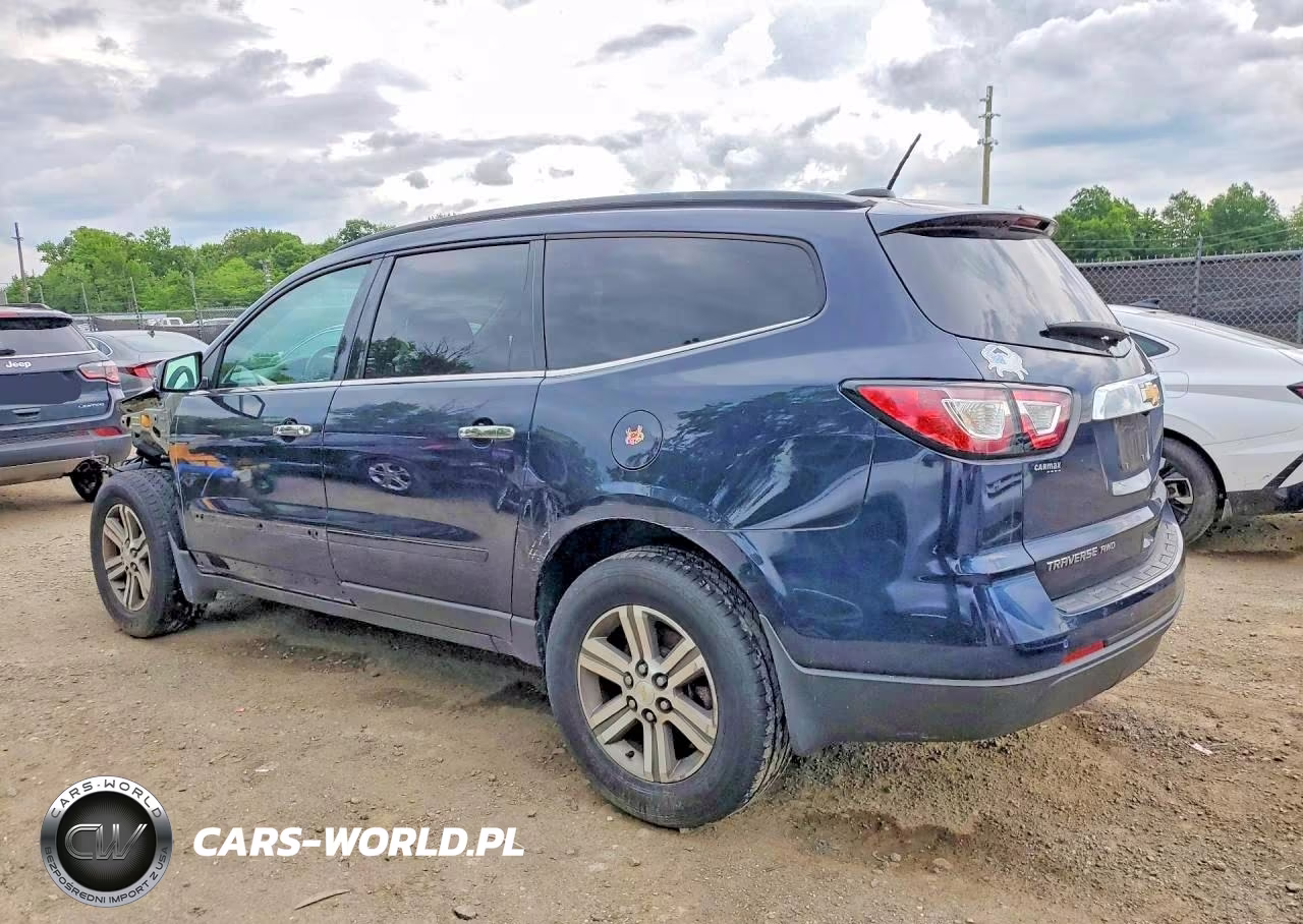 2017 Chevrolet Traverse Lt VIN:1GNKVHKD7HJ131822 - 2
