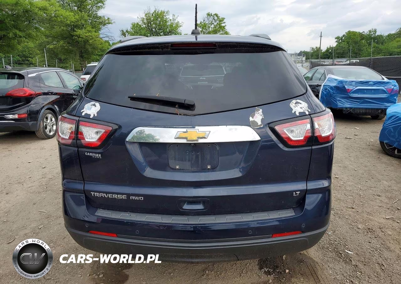 2017 Chevrolet Traverse Lt VIN:1GNKVHKD7HJ131822 - 6