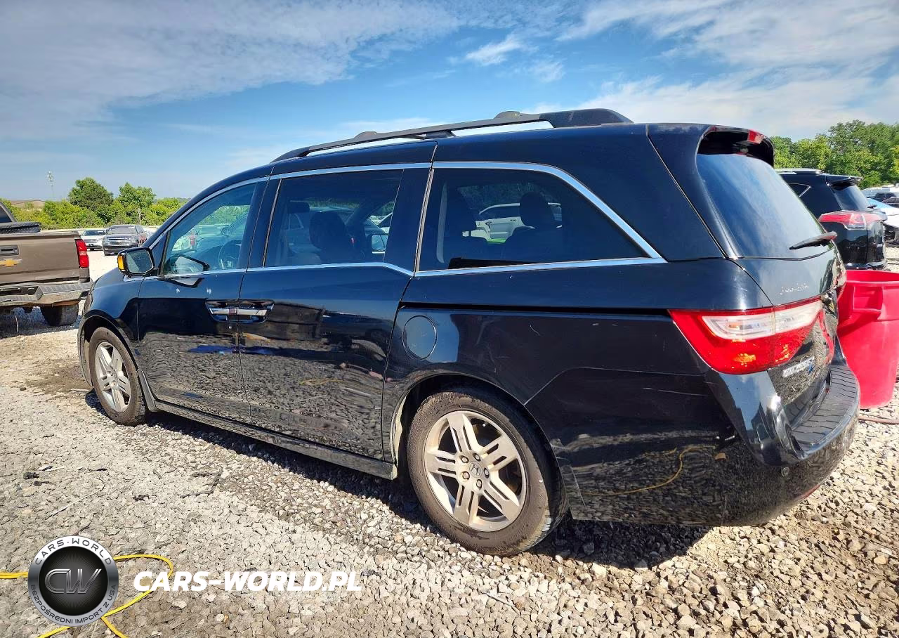 2012 Honda Odyssey Touring VIN:5FNRL5H94CB008672 - 2