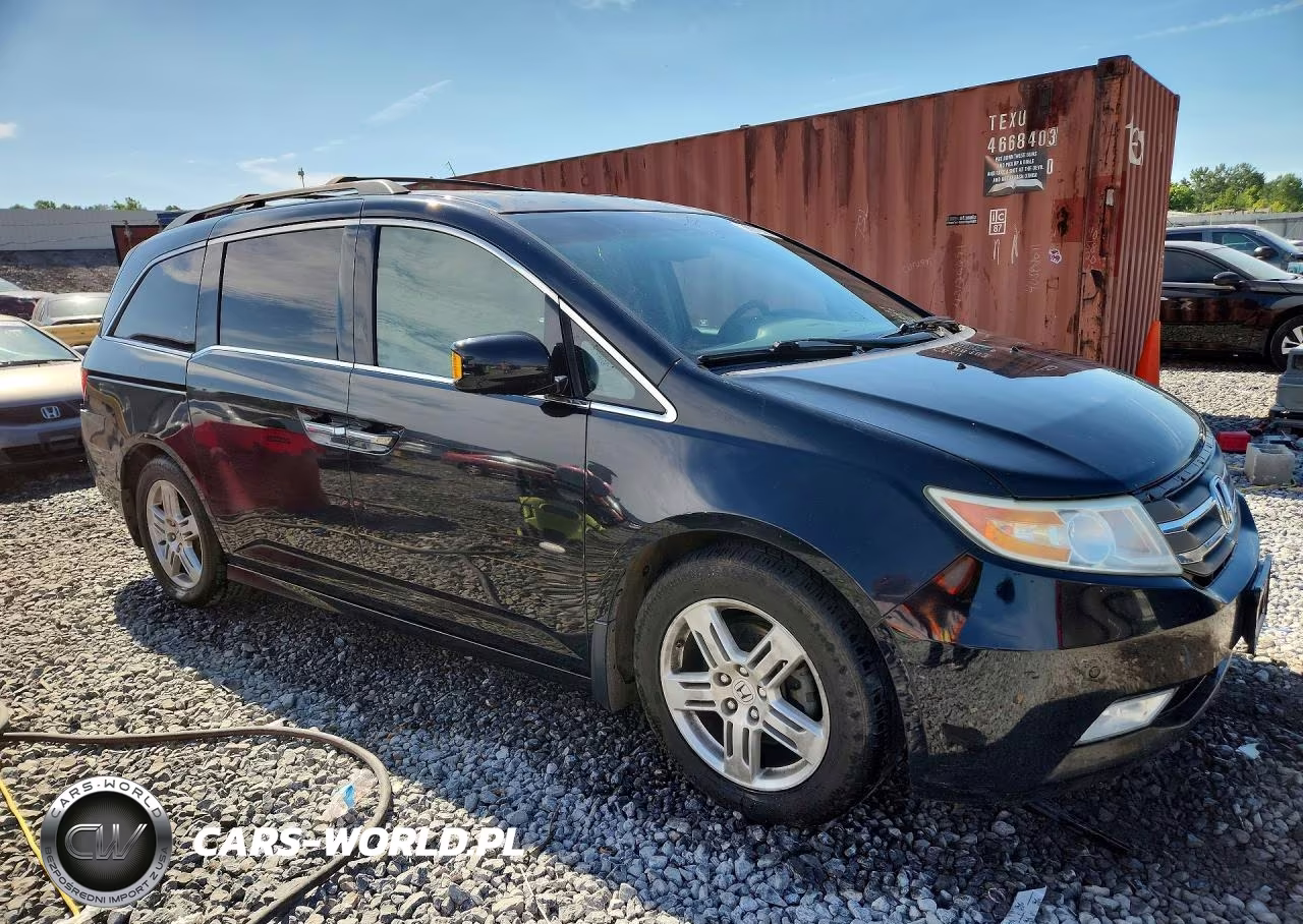 2012 Honda Odyssey Touring VIN:5FNRL5H94CB008672 - 4