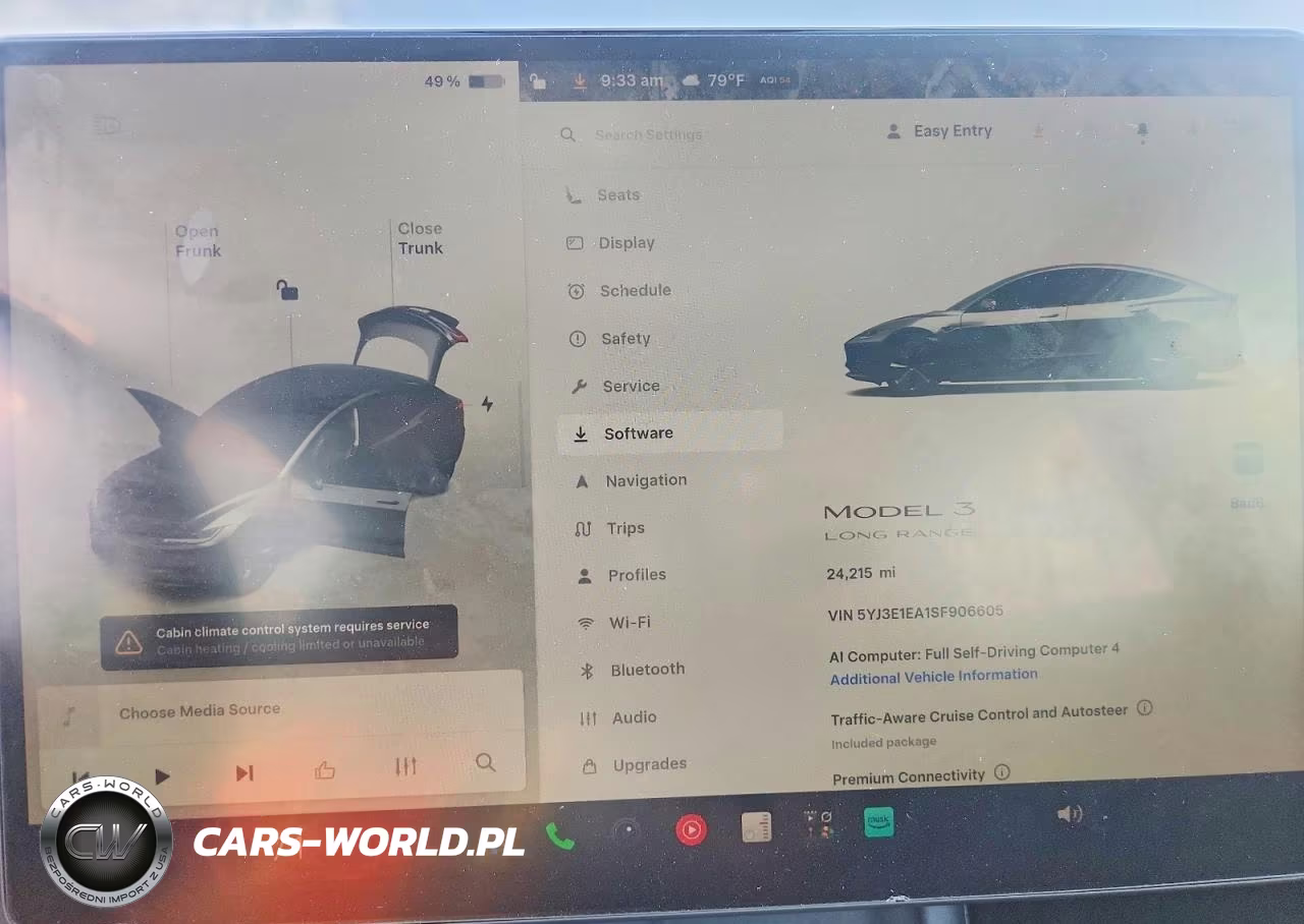 2025 Tesla Mdl 3 VIN:5YJ3E1EA1SF906605 - 9