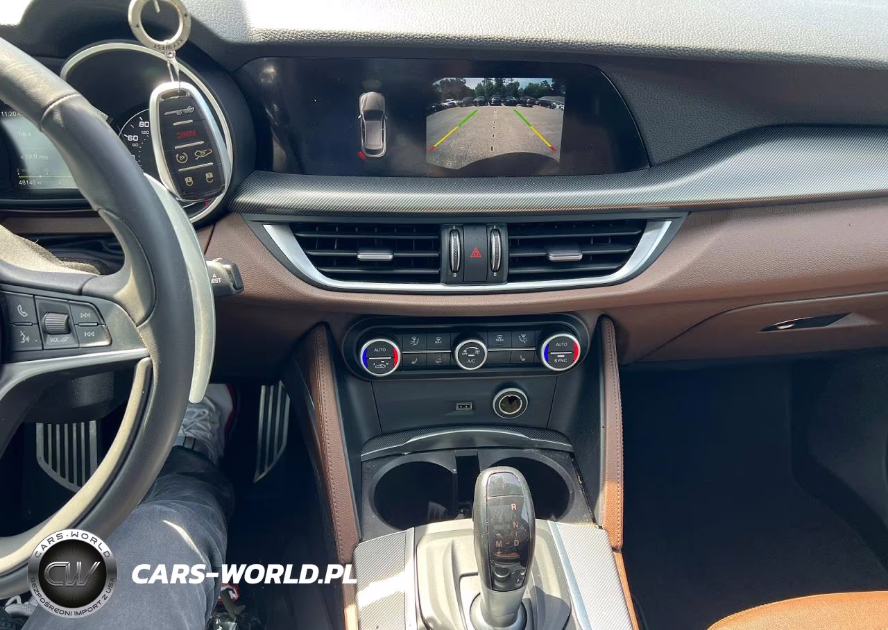 2019 Alfa Romeo Stelvio Ti VIN:ZASPAKBN7K7C71882 - 10
