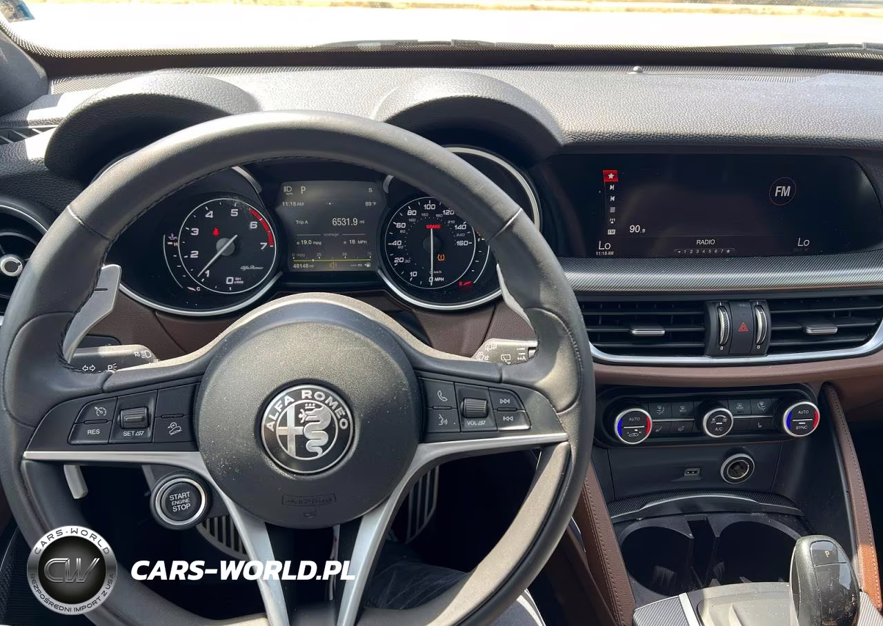 2019 Alfa Romeo Stelvio Ti VIN:ZASPAKBN7K7C71882 - 7