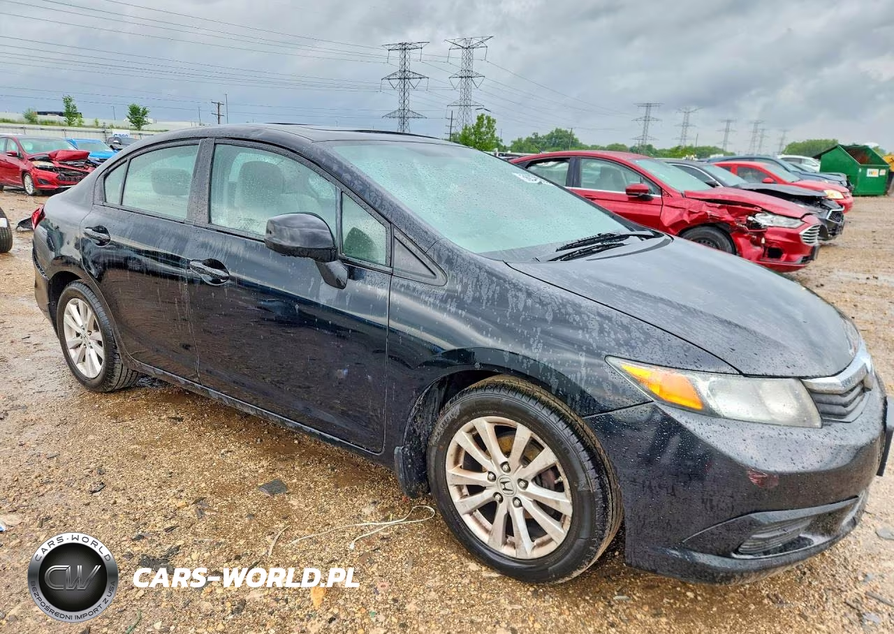 2012 Honda Civic Ex VIN:19XFB2F84CE106508 - 4