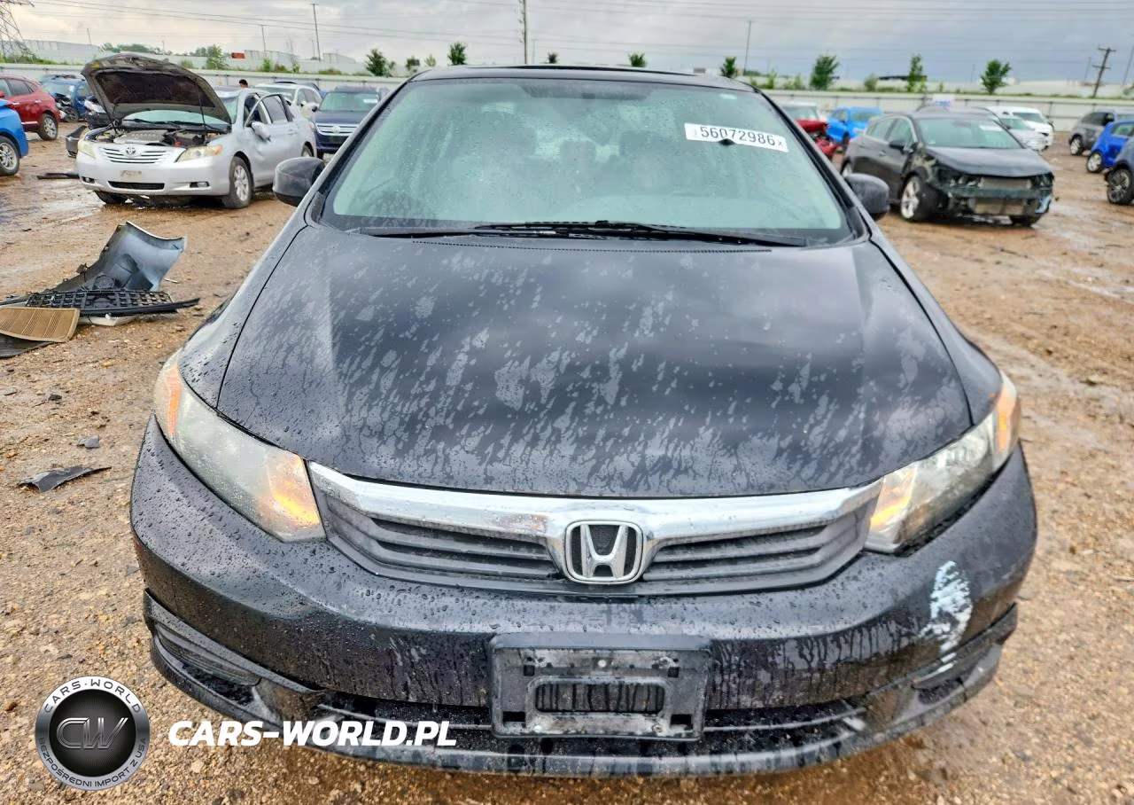 2012 Honda Civic Ex VIN:19XFB2F84CE106508 - 5