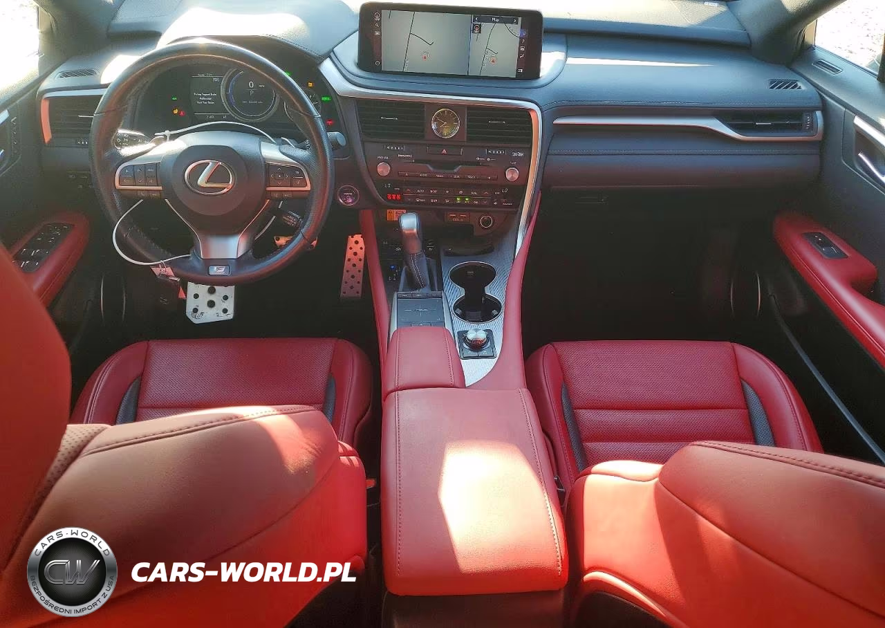 2021 Lexus Rx 450H F Sport VIN:2T2YGMDA7MC062463 - 8