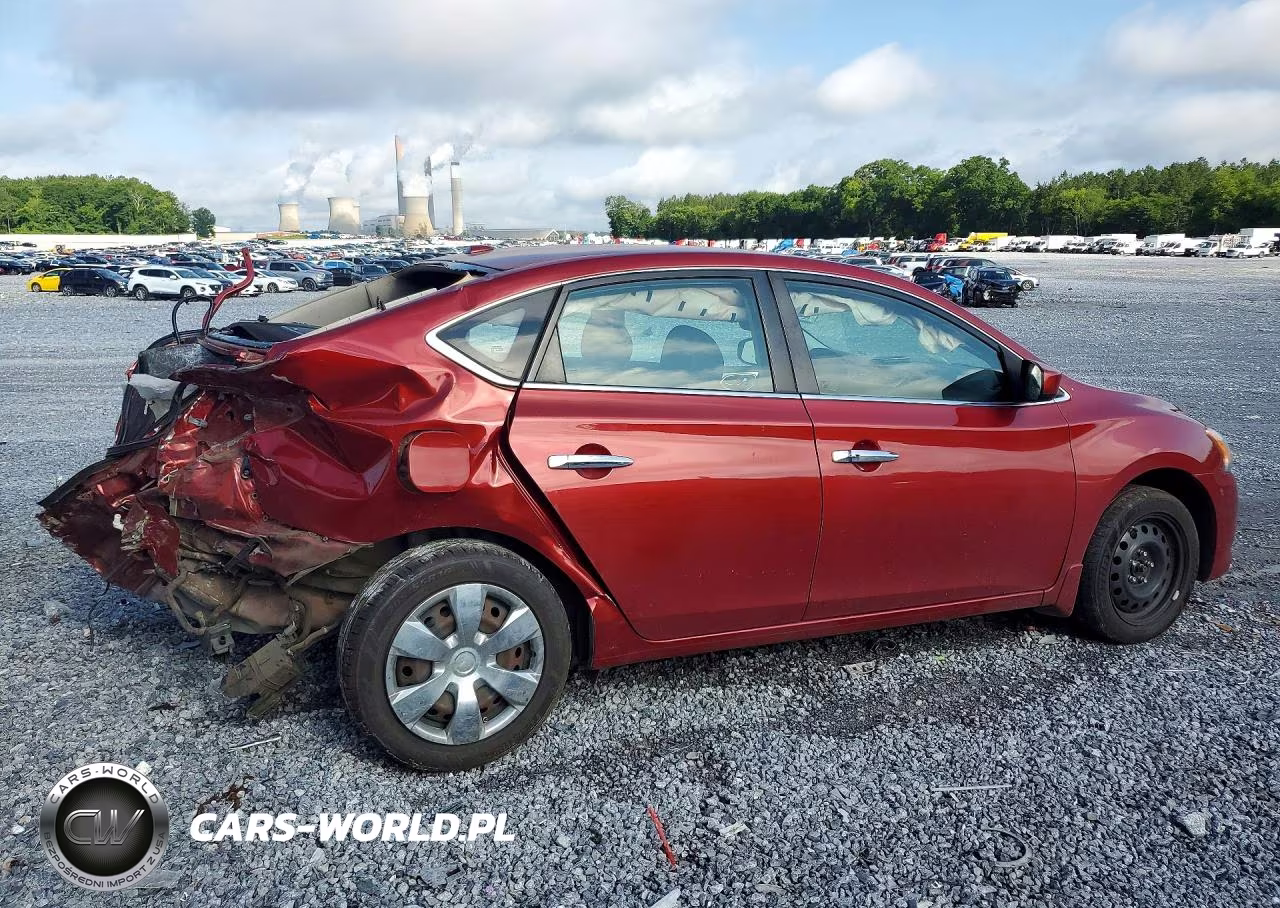 2015 Nissan Sentra Sv VIN:3N1AB7AP1FY318746 - 3