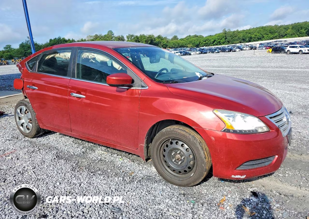 2015 Nissan Sentra Sv VIN:3N1AB7AP1FY318746 - 4