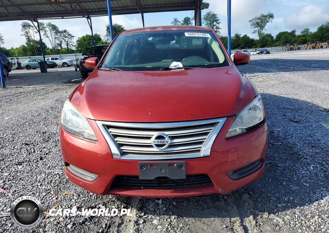 2015 Nissan Sentra Sv VIN:3N1AB7AP1FY318746 - 5