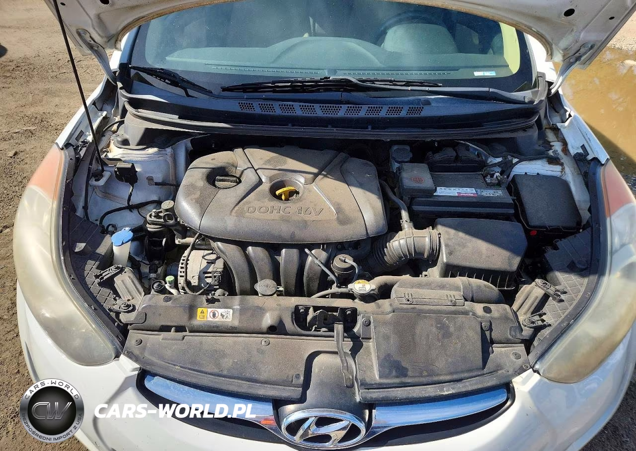 2013 Hyundai Elantra Gls VIN:5NPDH4AE7DH448630 - 11