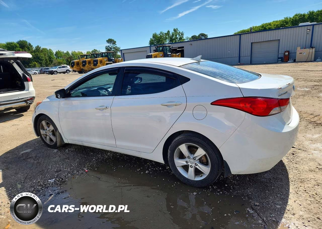 2013 Hyundai Elantra Gls VIN:5NPDH4AE7DH448630 - 2