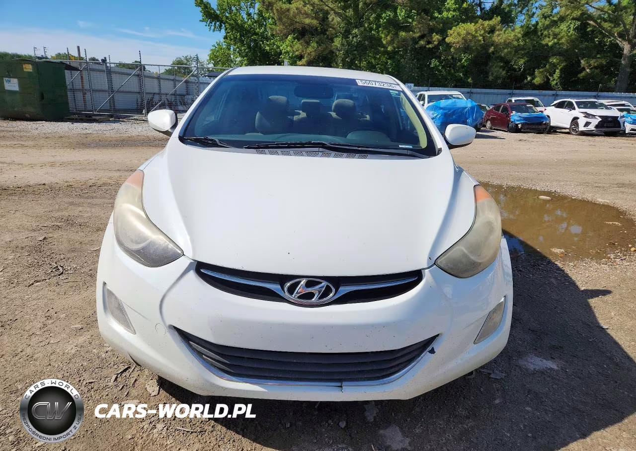 2013 Hyundai Elantra Gls VIN:5NPDH4AE7DH448630 - 5