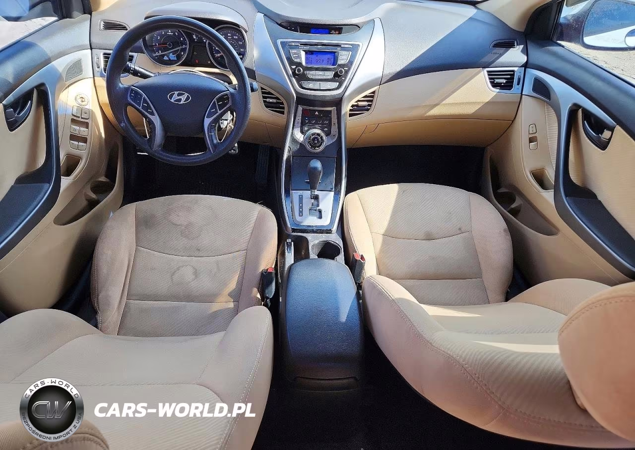 2013 Hyundai Elantra Gls VIN:5NPDH4AE7DH448630 - 8