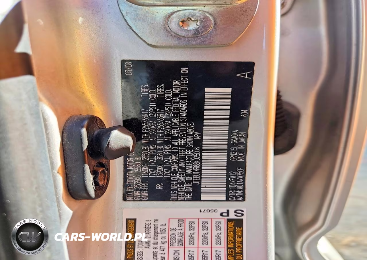 2008 Toyota 4Runner Sr5 VIN:JTEBU14R88K025008 - 13