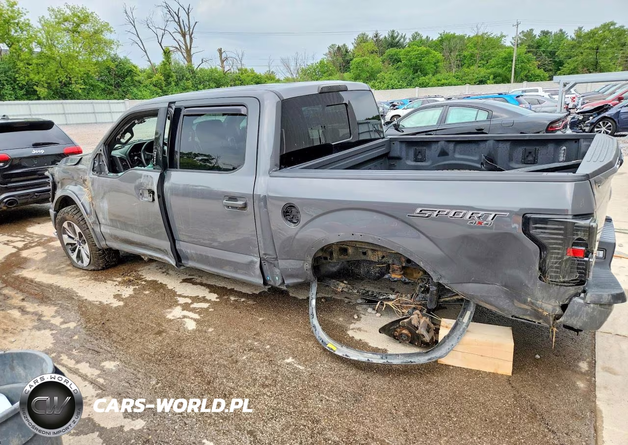 2018 Ford F150 Supercrew VIN:1FTEW1E55JFE14758 - 2