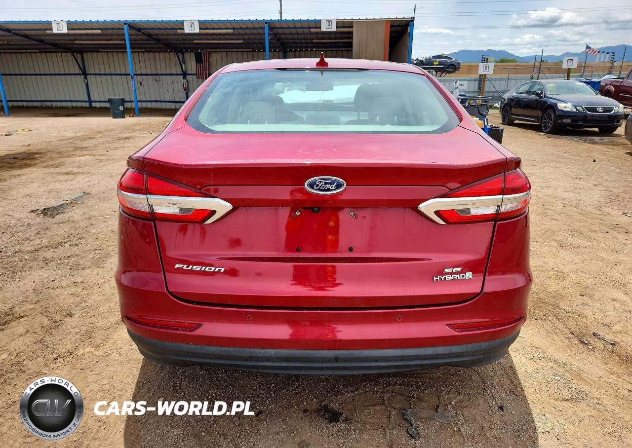 2019 Ford Fusion Se VIN:3FA6P0LU5KR200692 - 6