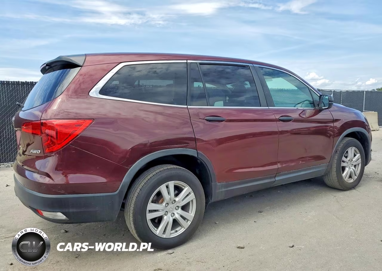 2018 Honda Pilot Lx VIN:5FNYF6H11JB068635 - 3
