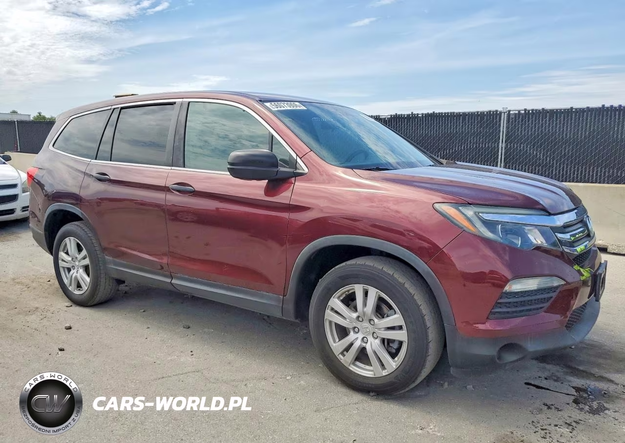2018 Honda Pilot Lx VIN:5FNYF6H11JB068635 - 4