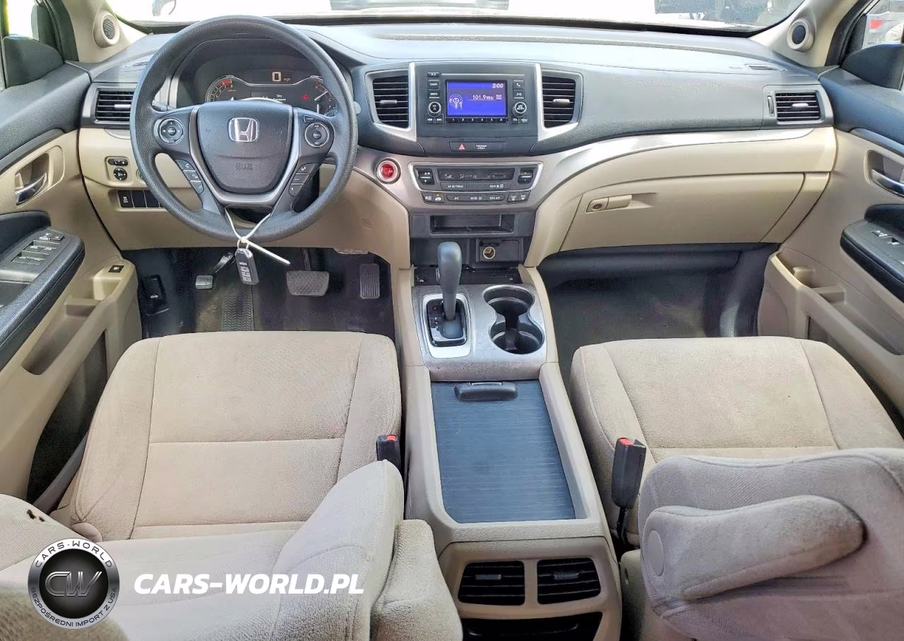 2018 Honda Pilot Lx VIN:5FNYF6H11JB068635 - 8