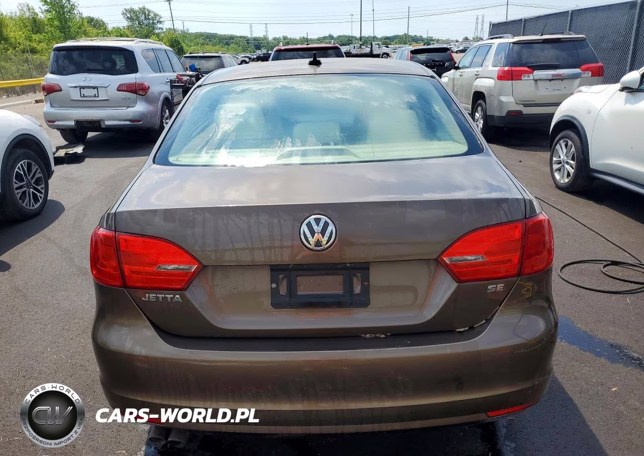 2014 Volkswagen Jetta Se VIN:3VWD17AJXEM442185 - 6