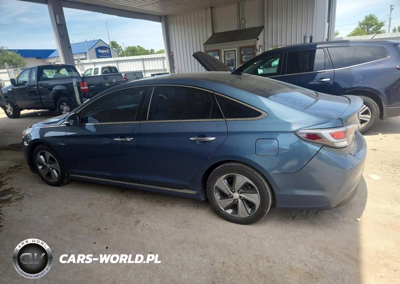 2016 Hyundai Sonata Hybrid Limited VIN:KMHE34L10GA018846 - 2