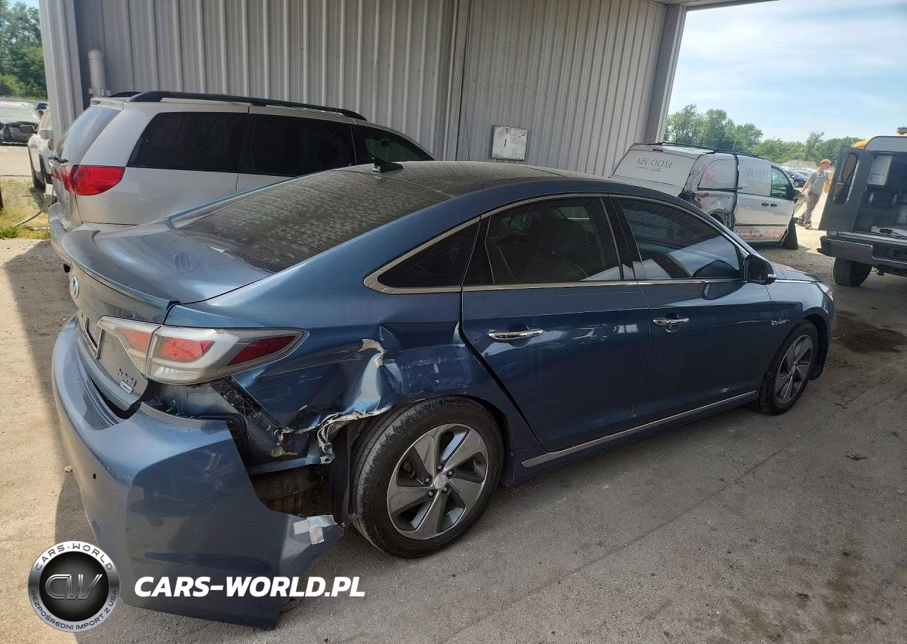 2016 Hyundai Sonata Hybrid Limited VIN:KMHE34L10GA018846 - 3