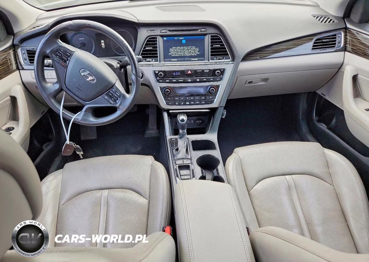2016 Hyundai Sonata Hybrid Limited VIN:KMHE34L10GA018846 - 8