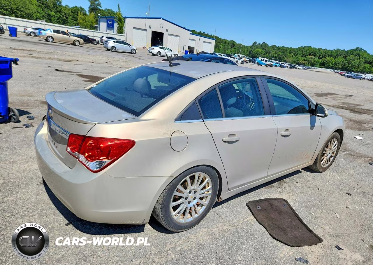 2011 Chevrolet Cruze Eco VIN:1G1PK5S91B7292374 - 3