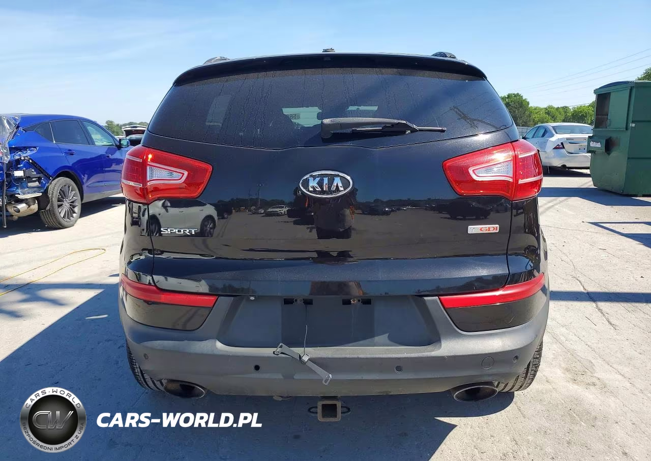 2012 Kia Sportage Sx VIN:KNDPCCA61C7277827 - 6