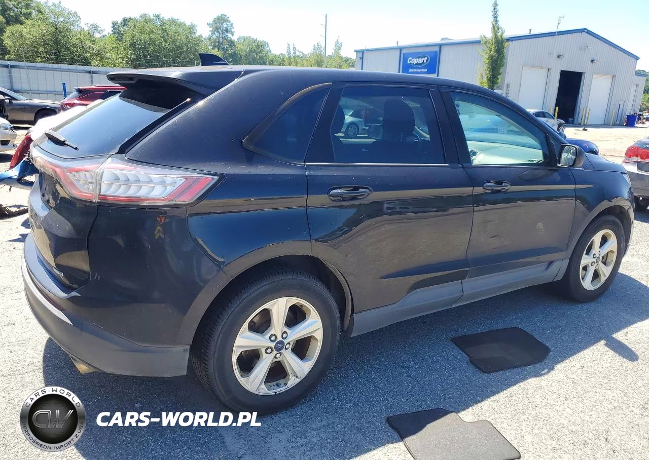 2017 Ford Edge Se VIN:2FMPK4G96HBB99081 - 3