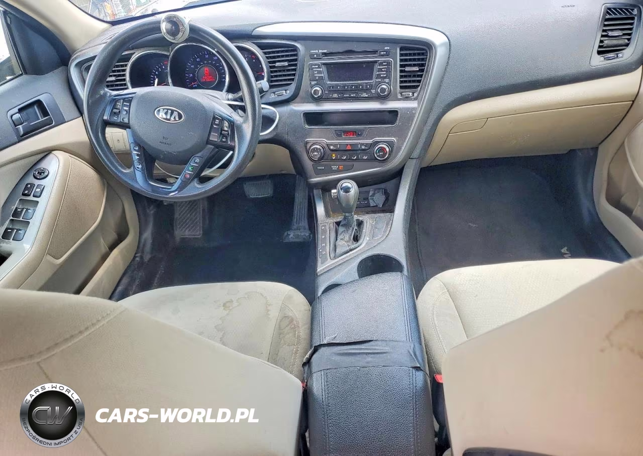 2013 Kia Optima Lx VIN:5XXGM4A7XDG095550 - 8