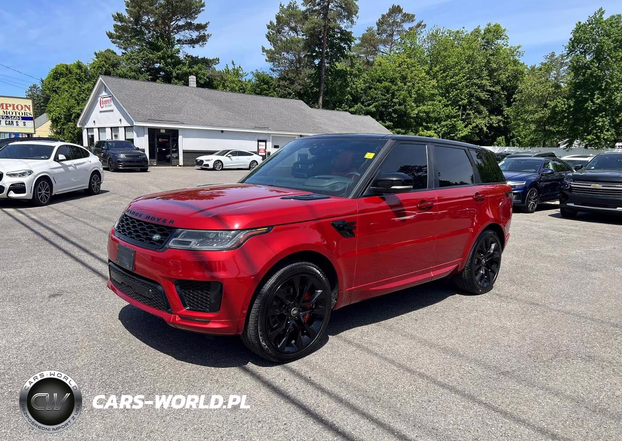 2020 Land Rover Range Rover Sport Hst VIN:SALWS2RU8LA891944 - 2