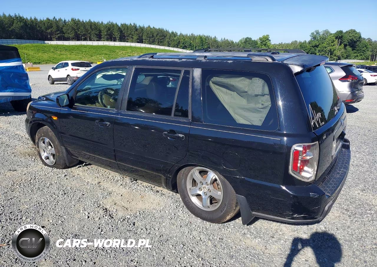 2007 Honda Pilot Exl VIN:5FNYF28707B018461 - 2
