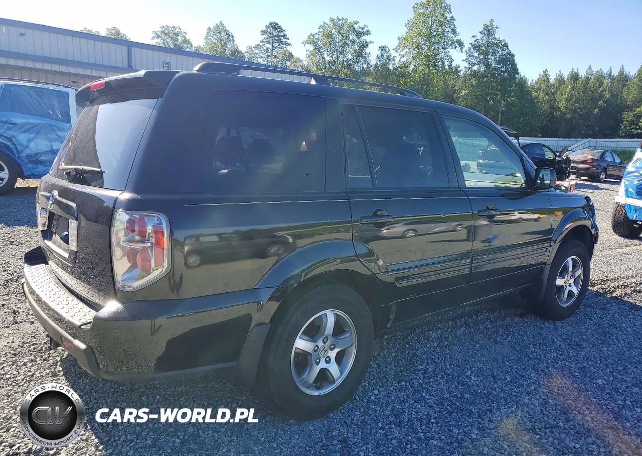 2007 Honda Pilot Exl VIN:5FNYF28707B018461 - 3