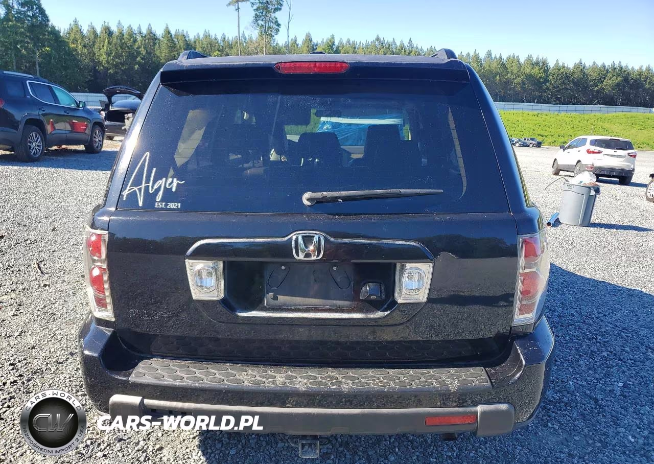 2007 Honda Pilot Exl VIN:5FNYF28707B018461 - 6