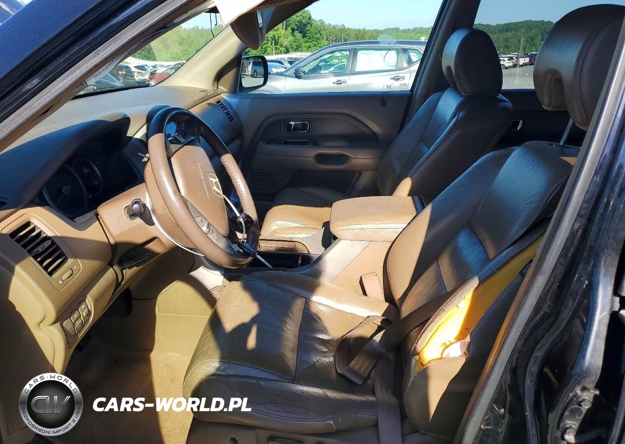 2007 Honda Pilot Exl VIN:5FNYF28707B018461 - 7
