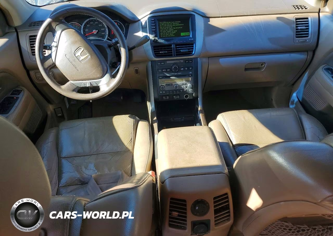 2007 Honda Pilot Exl VIN:5FNYF28707B018461 - 8