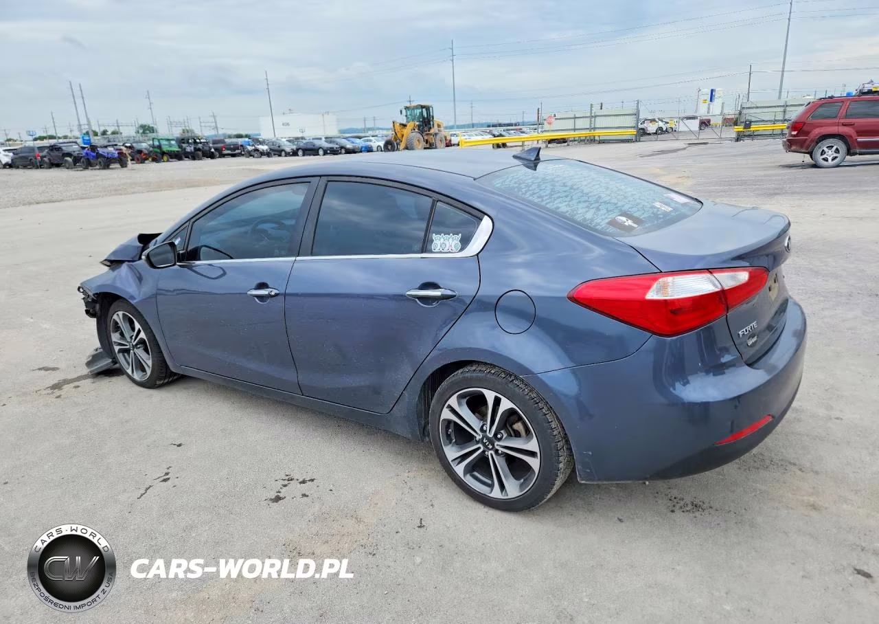 2016 Kia Forte Ex VIN:KNAFZ4A87G5489695 - 2
