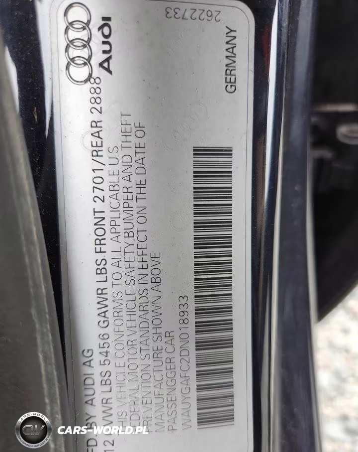 2013 Audi A7 Premium Plus VIN:WAUYGAFC2DN018933 - 12