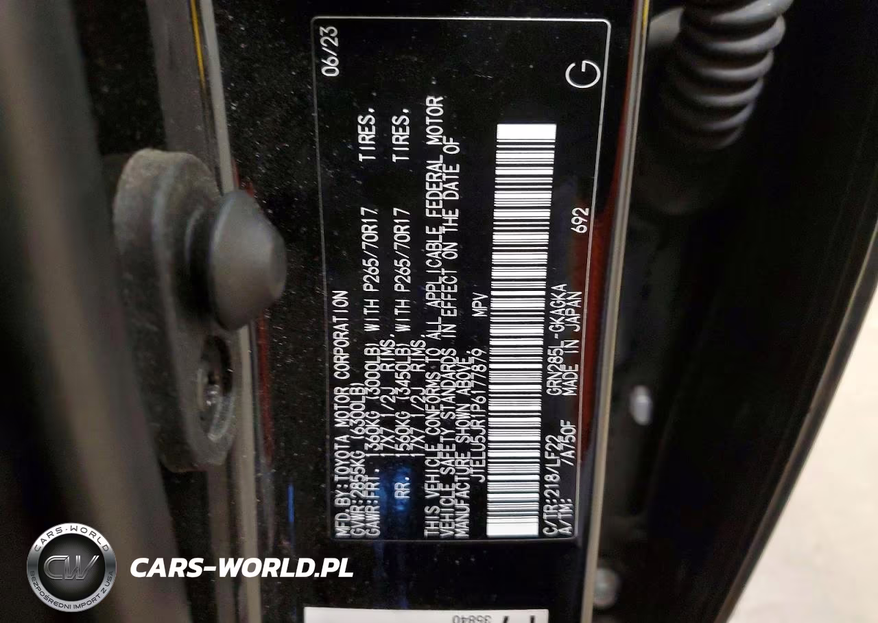 2023 Toyota 4Runner Trd Pro VIN:JTELU5JR1P6177879 - 14