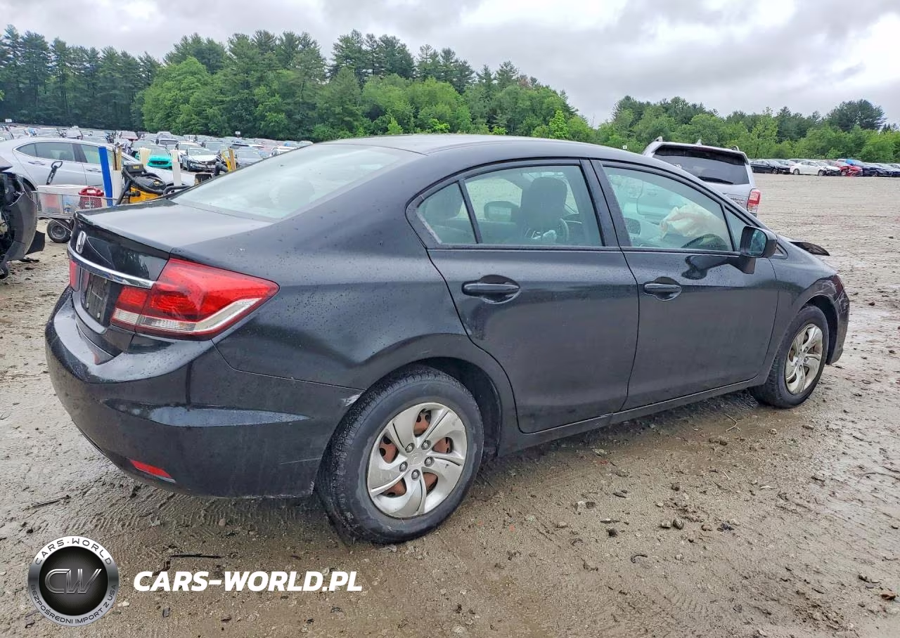 2015 Honda Civic Lx VIN:19XFB2F56FE280896 - 3