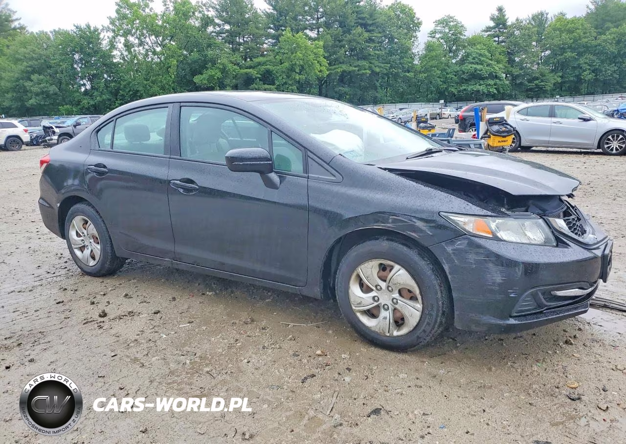 2015 Honda Civic Lx VIN:19XFB2F56FE280896 - 4