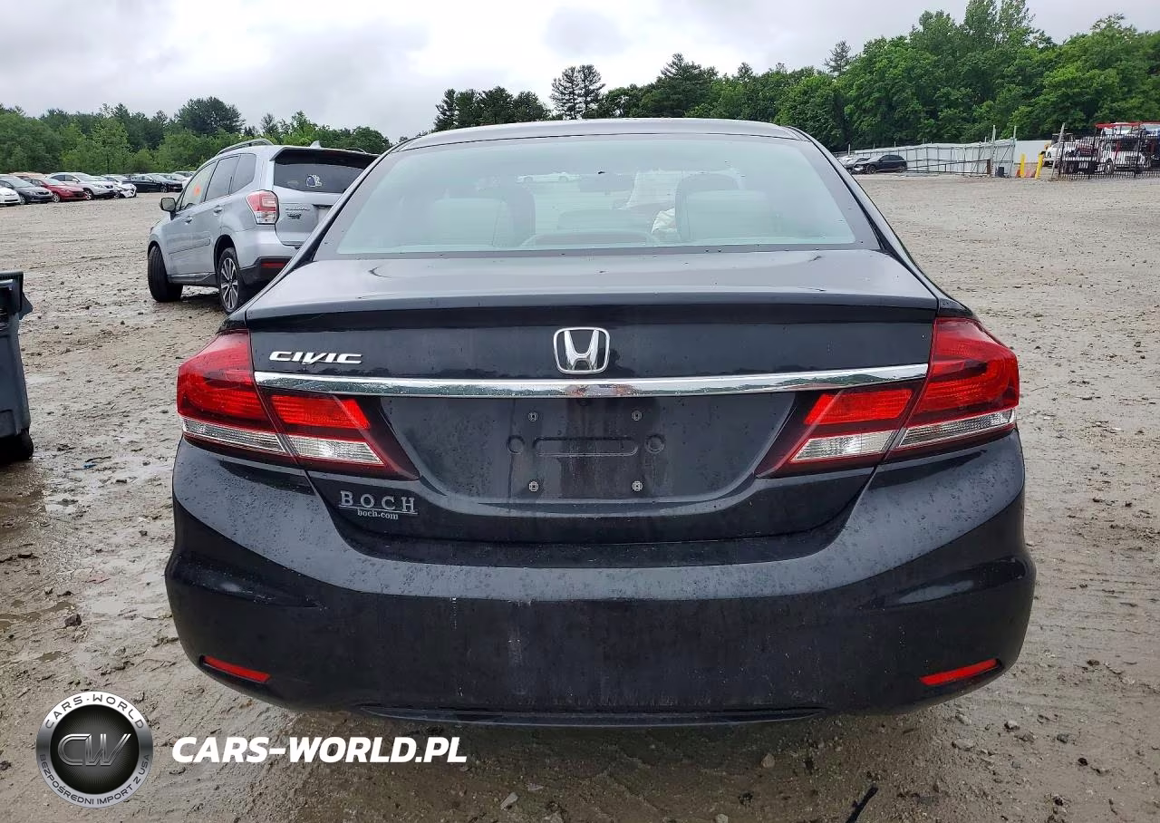 2015 Honda Civic Lx VIN:19XFB2F56FE280896 - 6