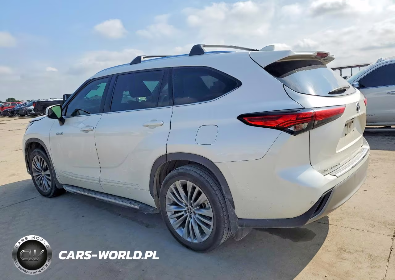 2021 Toyota Highlander Hybrid Platinum VIN:5TDFARAH8MS009421 - 2