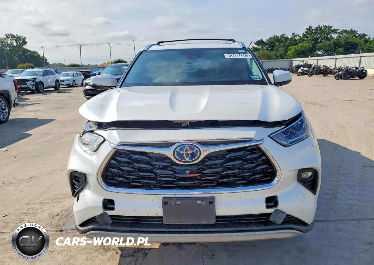 2021 Toyota Highlander Hybrid Platinum VIN:5TDFARAH8MS009421 - 5