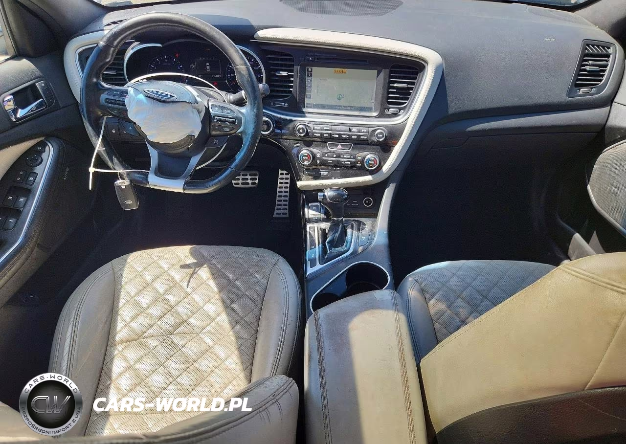 2015 Kia Optima Sx VIN:5XXGR4A65FG455030 - 8