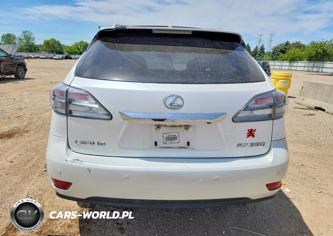 2010 Lexus Rx 350 VIN:JTJZK1BA0A2000953 - 6
