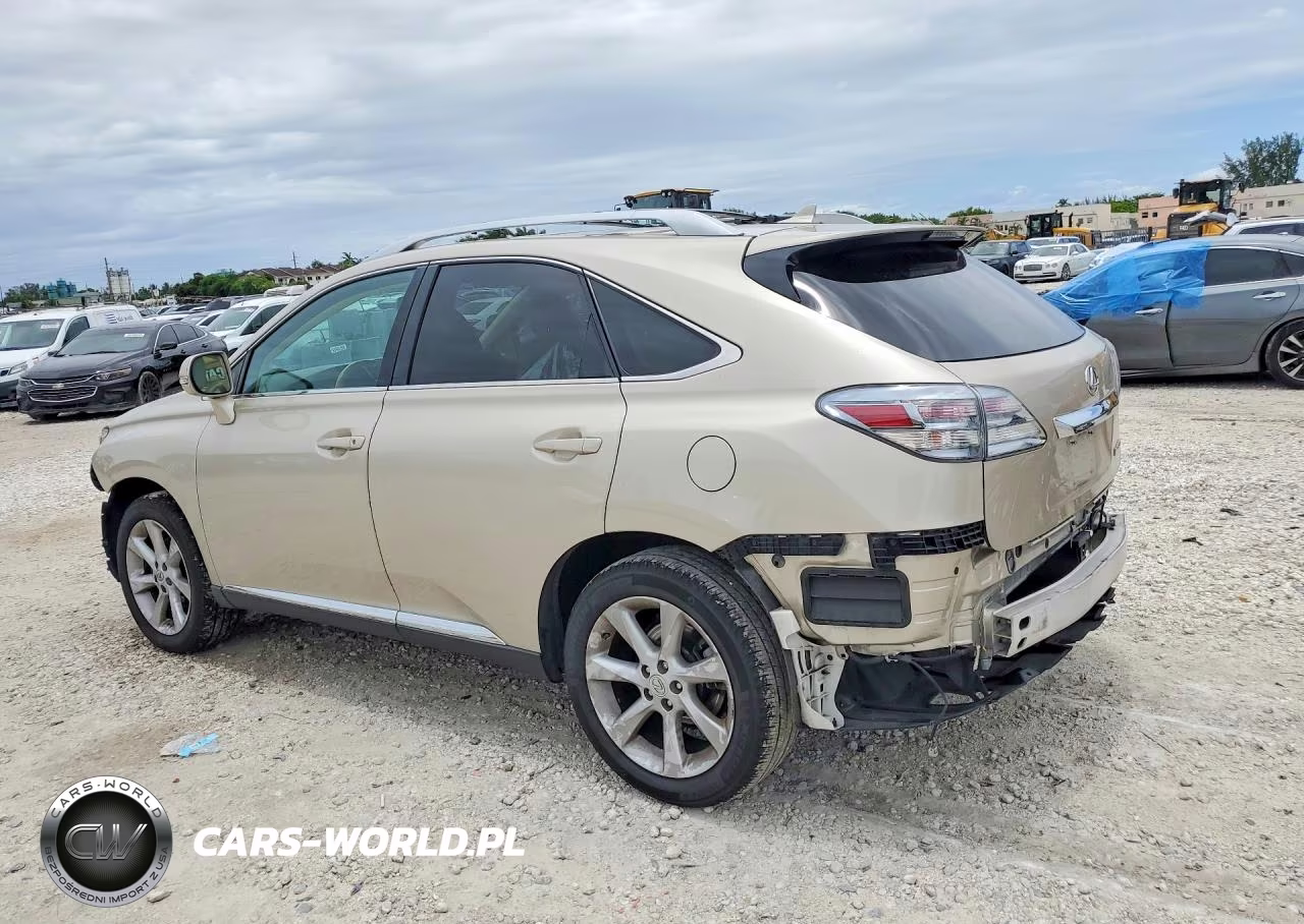 2012 Lexus Rx 350 VIN:2T2ZK1BA3CC074628 - 2