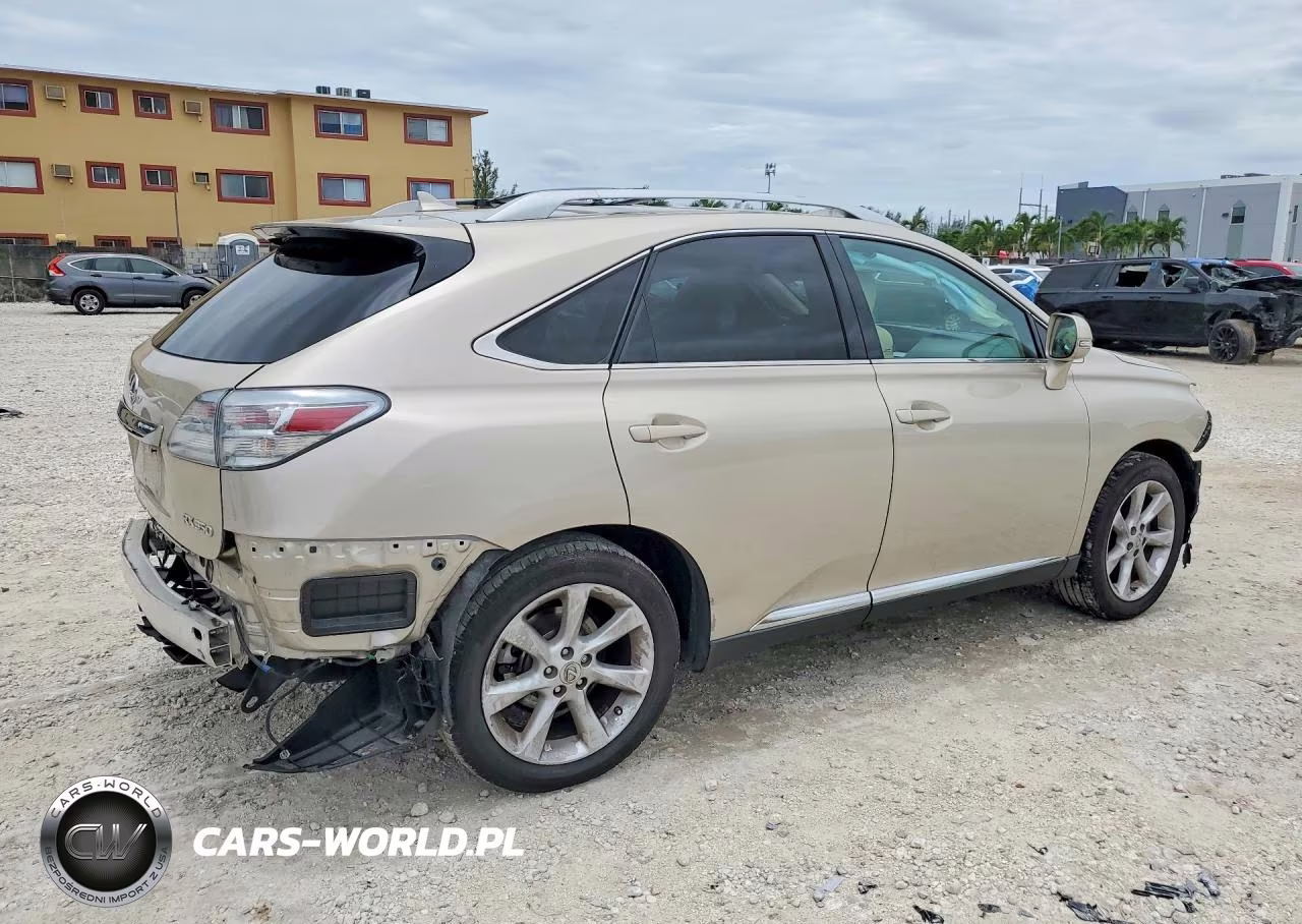 2012 Lexus Rx 350 VIN:2T2ZK1BA3CC074628 - 3
